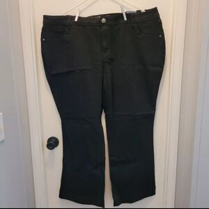 Ashley Stewart bootcut Women's Black Jeans